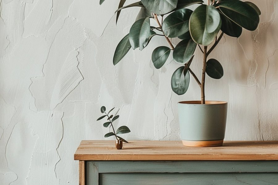 Elegant Indoor Rubber Plant